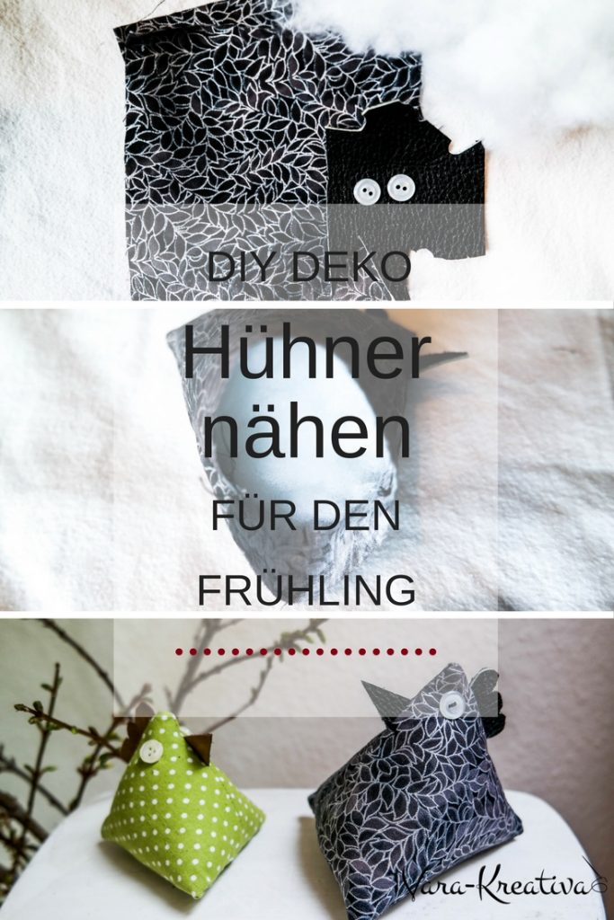 DIY Deko, Hühner nähen, DIY nähen, Geschenke, Frühling, Vara-Kreativa